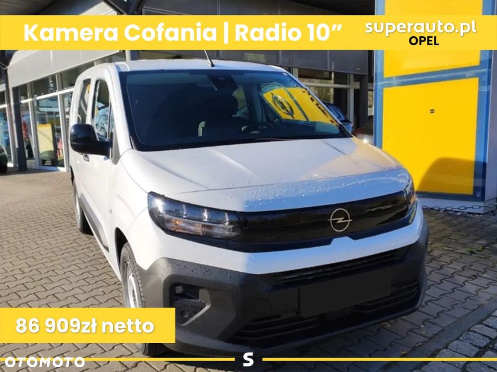 Opel Combo Van Cargo L2H1 Zabudowa Brygadowa 1.5 102KM - 1