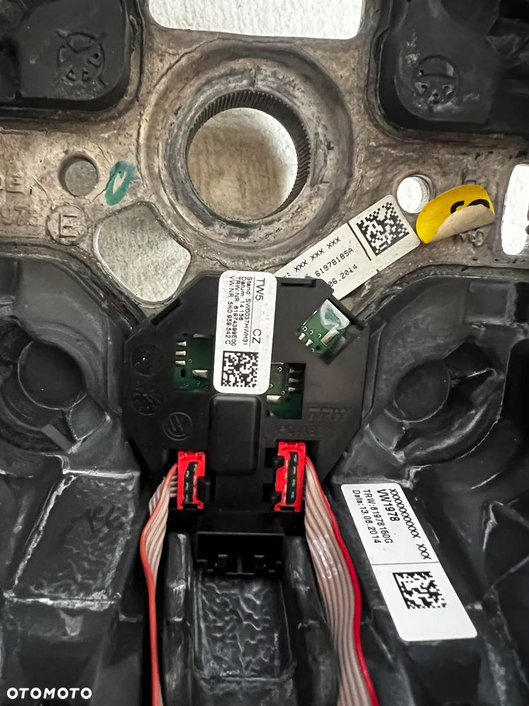 KIEROWNICA SKÓRA VW TIGUAN I 5N (2007-2011) 1T0419091AC MULTIFUNKCYJNA - 5