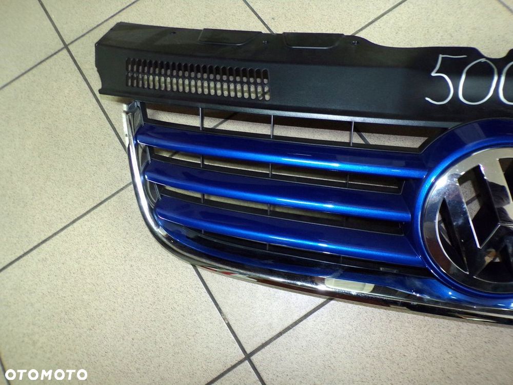VW T5 CARAVELLE MULTIVAN 04- ATRAPA GRILL ORYGINAŁ IDEALNA - 3
