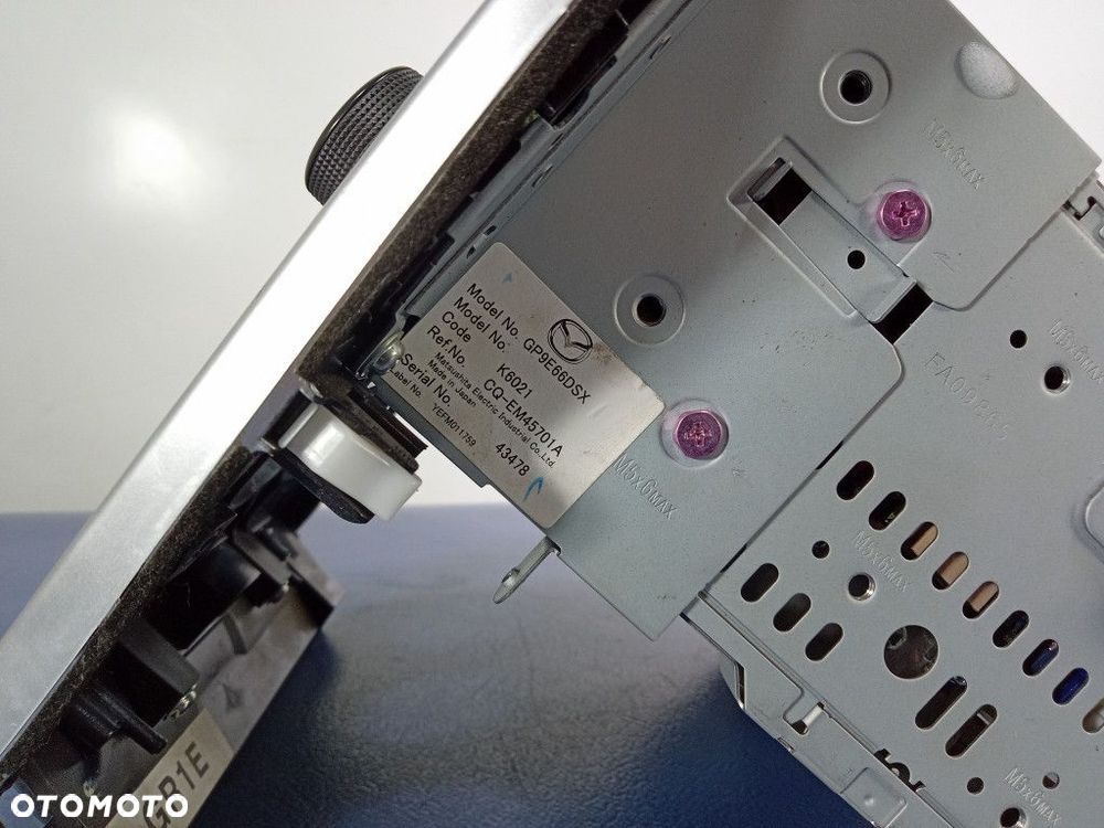 MAZDA 6 I GG GY LIFT RADIO CD FABRYCZNE GP9E66DSX - 5