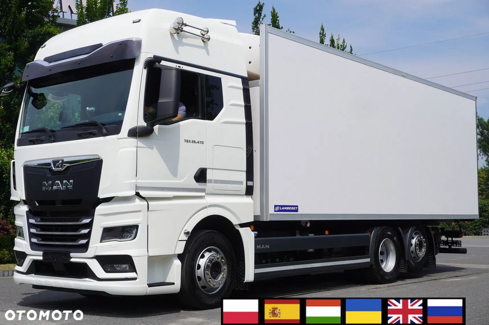 MAN TGX 26.470 6x2 / 2023 / Chłodnia Lamberet 18 EPAL / multitemperatura / Carrier Supra 950 MT - 1