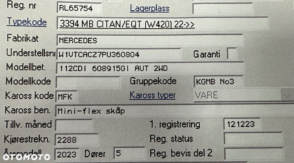 SILNIK MERCEDES-BENZ 1.5 CDI 608915 2300 KM. - 7
