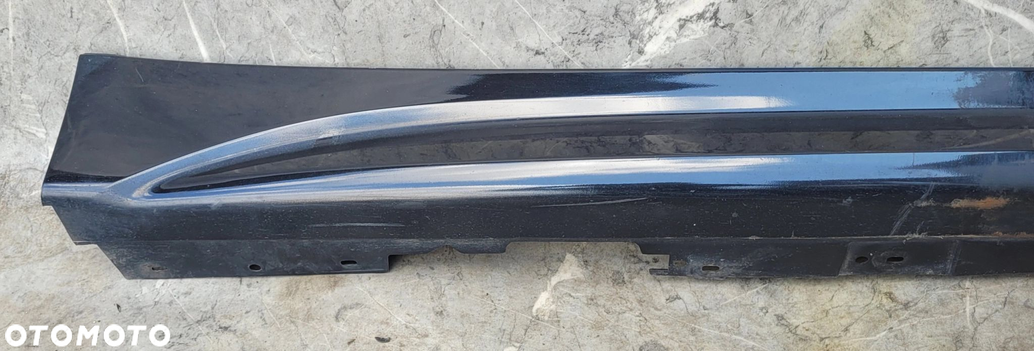 LISTWA PROGOWA PRAWA BMW F30 F31 M PAKIET 475 BLACK SAPPHIRE - 2