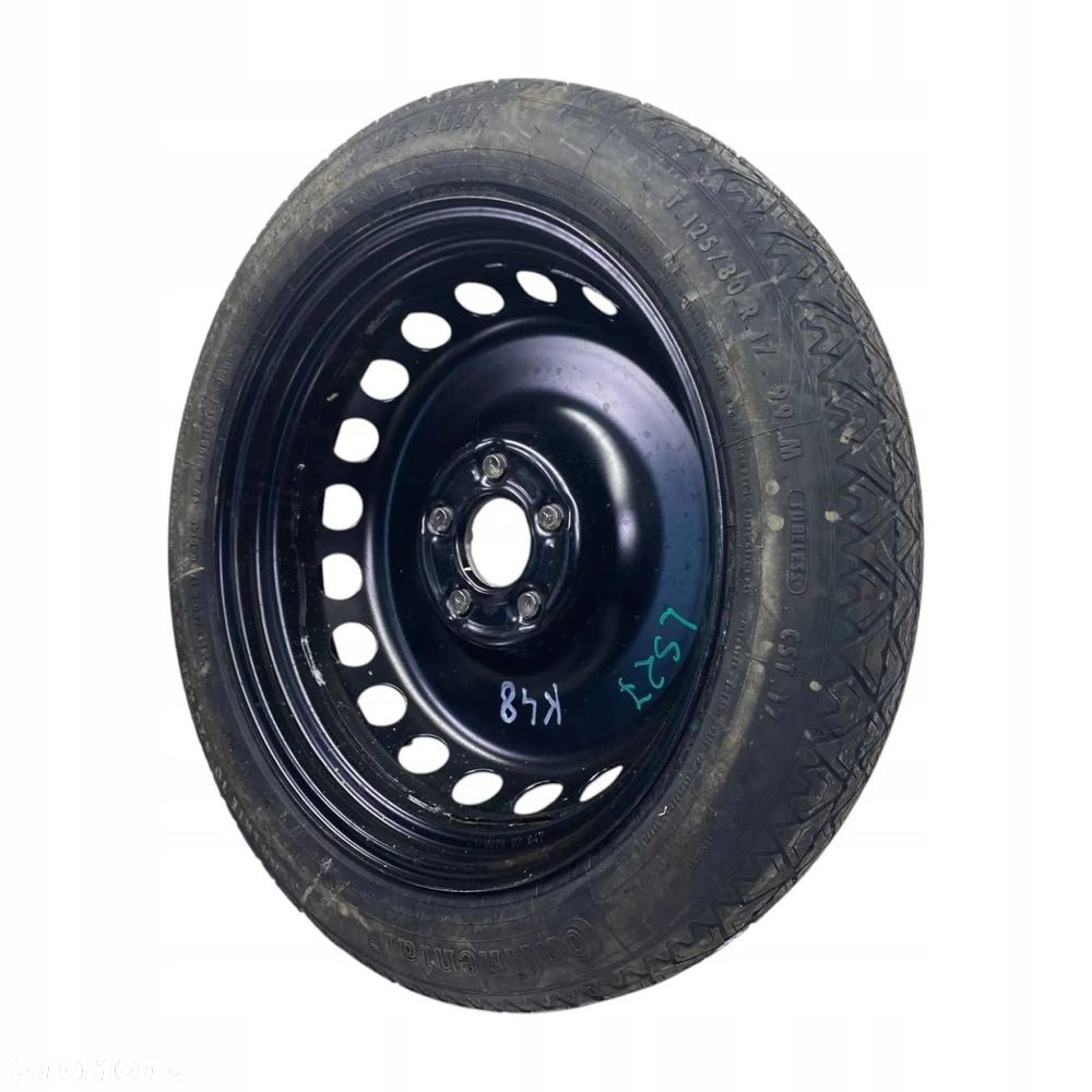 KOŁO DOJAZDOWE MERCEDES CLK W208 W209 C-KLASA W203 125/80R17 5X112 - 5