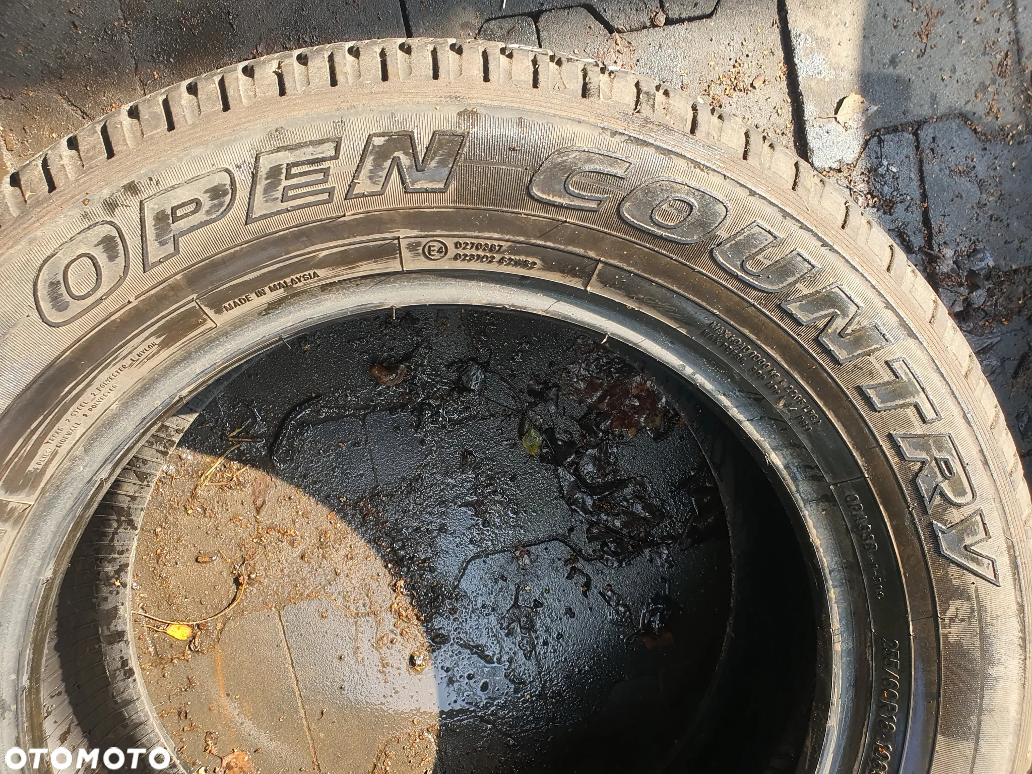 TOYO 255/60R18 108S OPEN COUNTRY 433B (4szt.) (2x6,5 2x7,0) (DOT: 1x3817 1x4117 2x4717) L107 - 5
