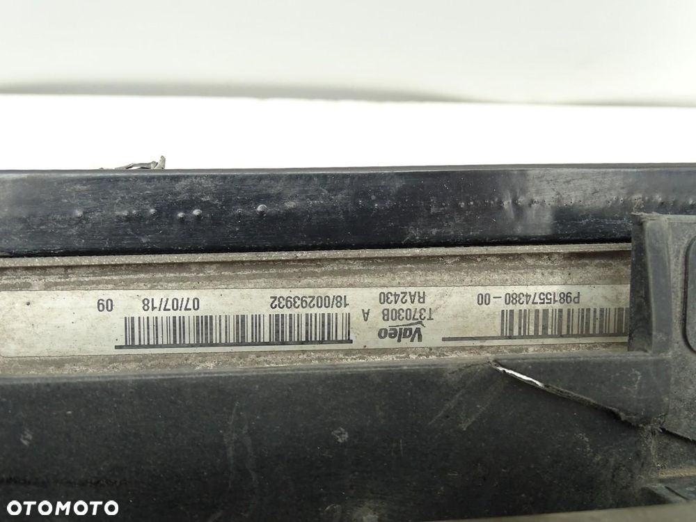 KOMPLET CHŁODNIC 9836638080 1.5 HDI OPEL GRANDLAND PEUGEOT 3008 - 13