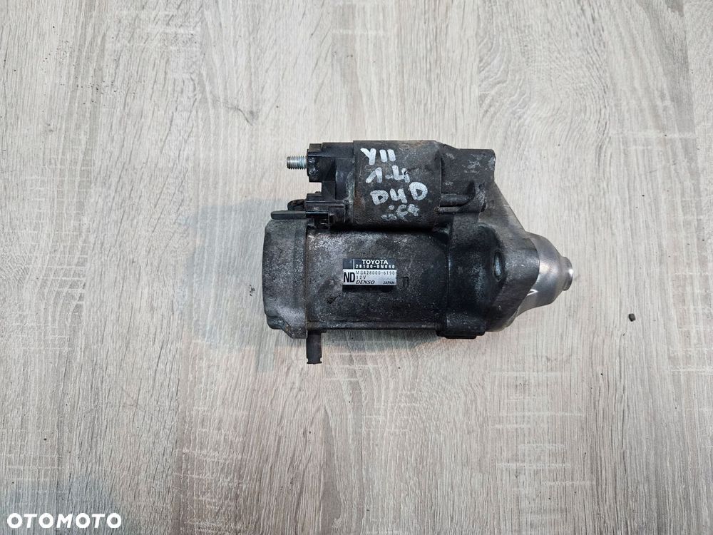 toyota yaris ii 09-11 1.4 d4d rozrusznik 28100-0n040 - 1