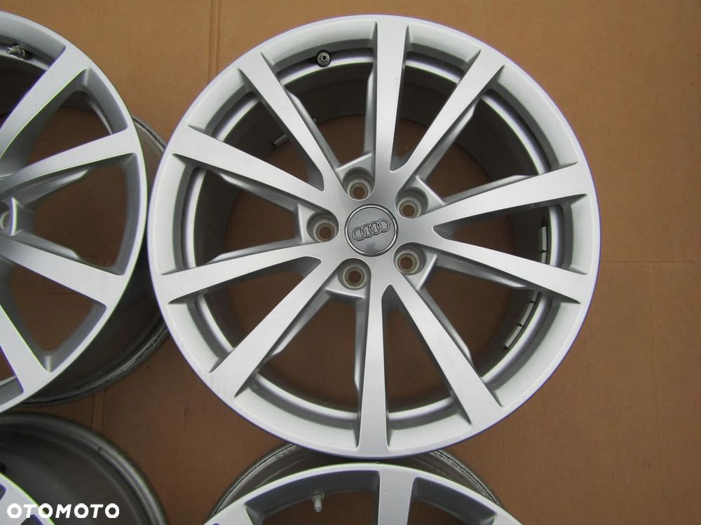 4x JAK NOWE Felgi Aluminiowe 18 Audi A4 B6 B7 B8 A5 8T A6 C6 C7 C8 A7 A8 Q3 Q5 Q7 SEAT SKODA VW BMW 8 j 5x112 ET29 piasta 66,6 mm + czujniki TPMS / STAN IDEALNY - 7