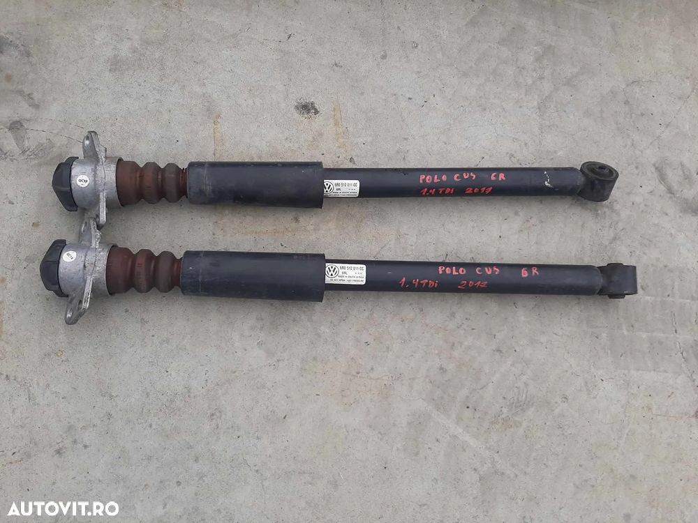 set amortizoare telescoape spate  vw polo 6r cross 2017  1.4 tdi cus  6r0512011cc - 2