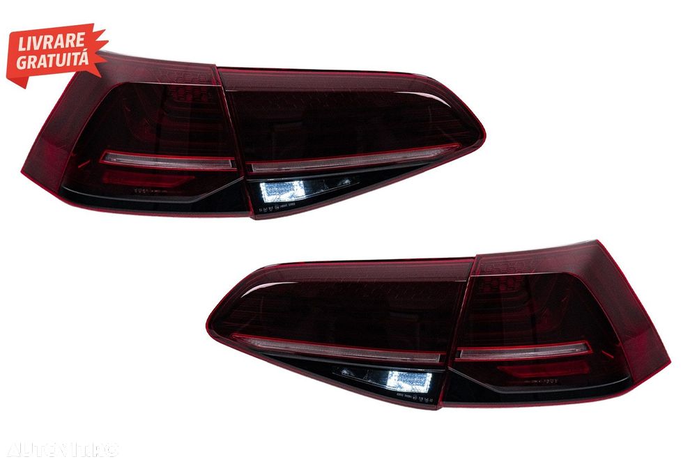 Stopuri Full LED VW Golf 7 & 7.5 VII (2013-2019) Laser Look Dinamic Secvential- livrare gratuita - 18