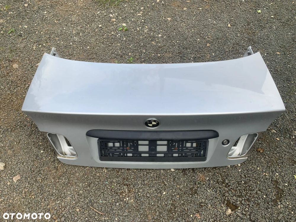 BMW E46 LIFT SEDAN KLAPA TYLNA BAGAŻNIKA SREBRNA - 1