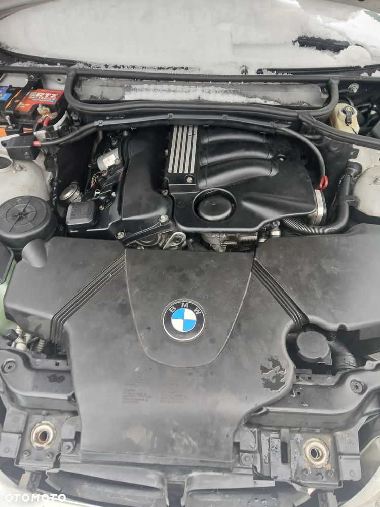 bmw e46 compact silnik n46b18a skrzynia sanki belka przód tył wahacz zacisk zwrotnica - 2