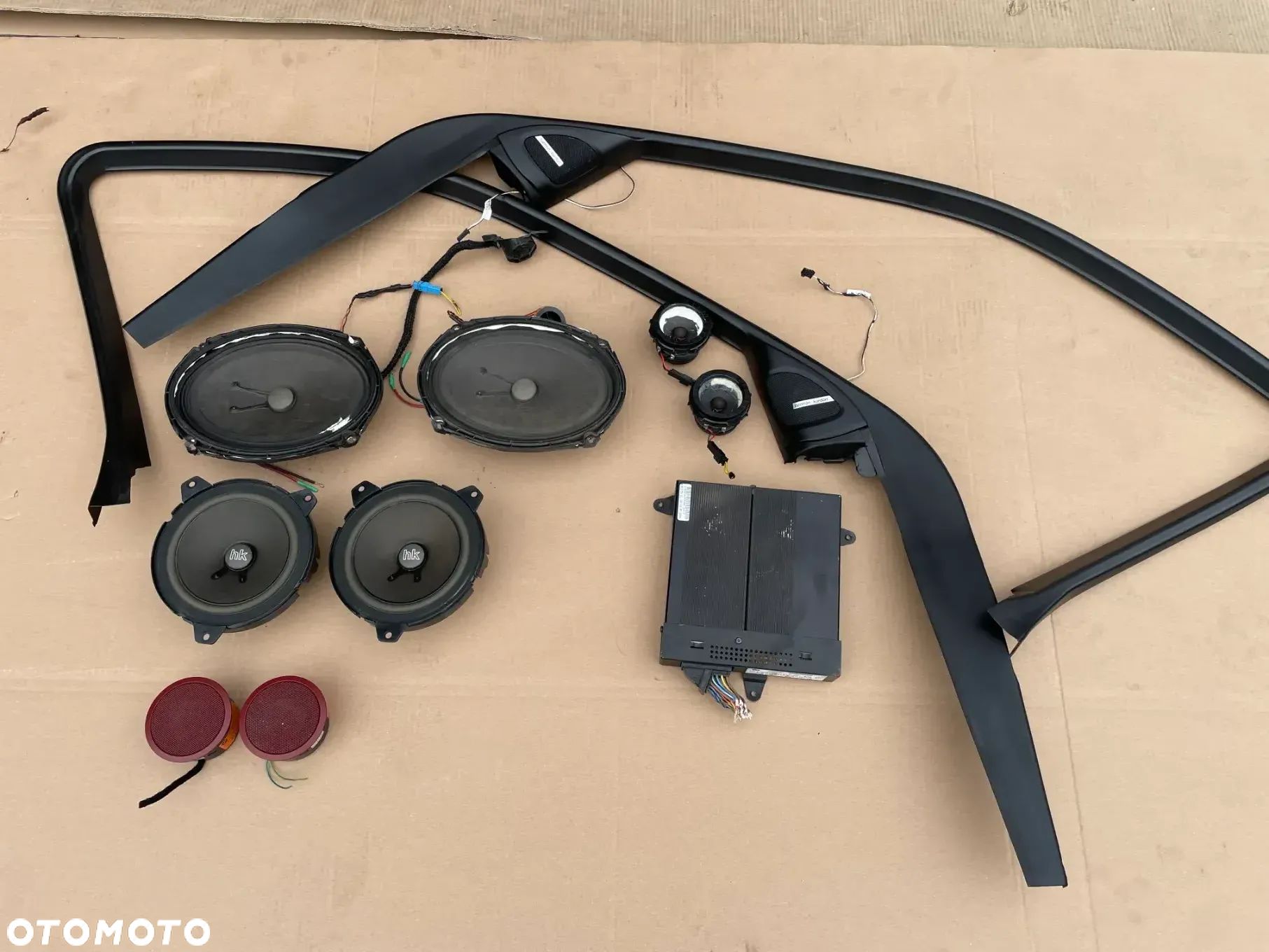 bmw e46 harman kardon głośniki panel wzmacniacz komplet - 1