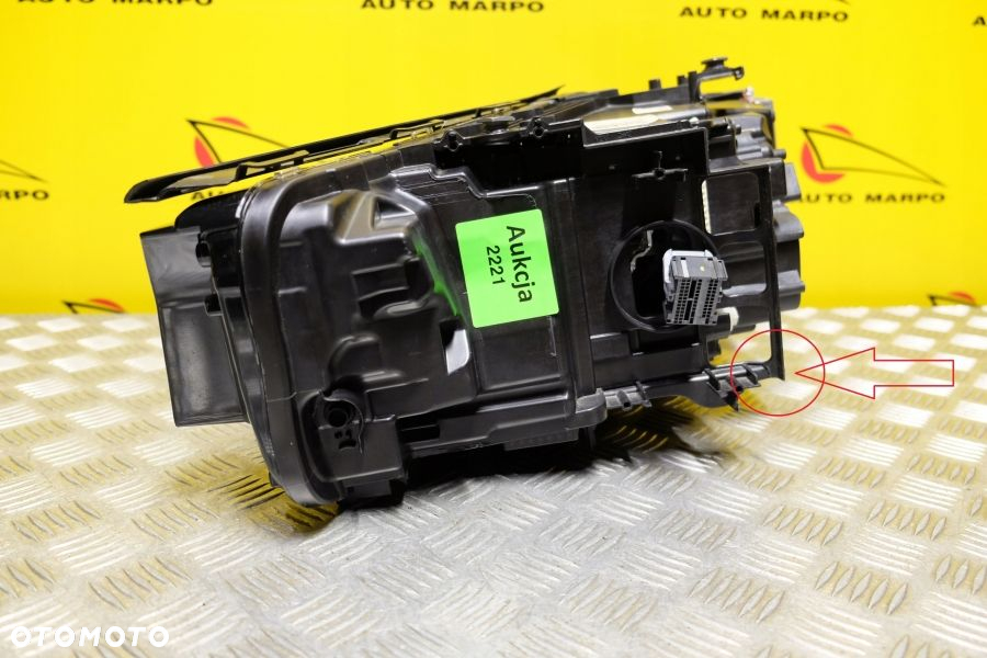 BMW 5 530 G30 G31 M5 2021- REFLEKTOR LAMPA FULL LED PRAWA CIEMNA USA - 7