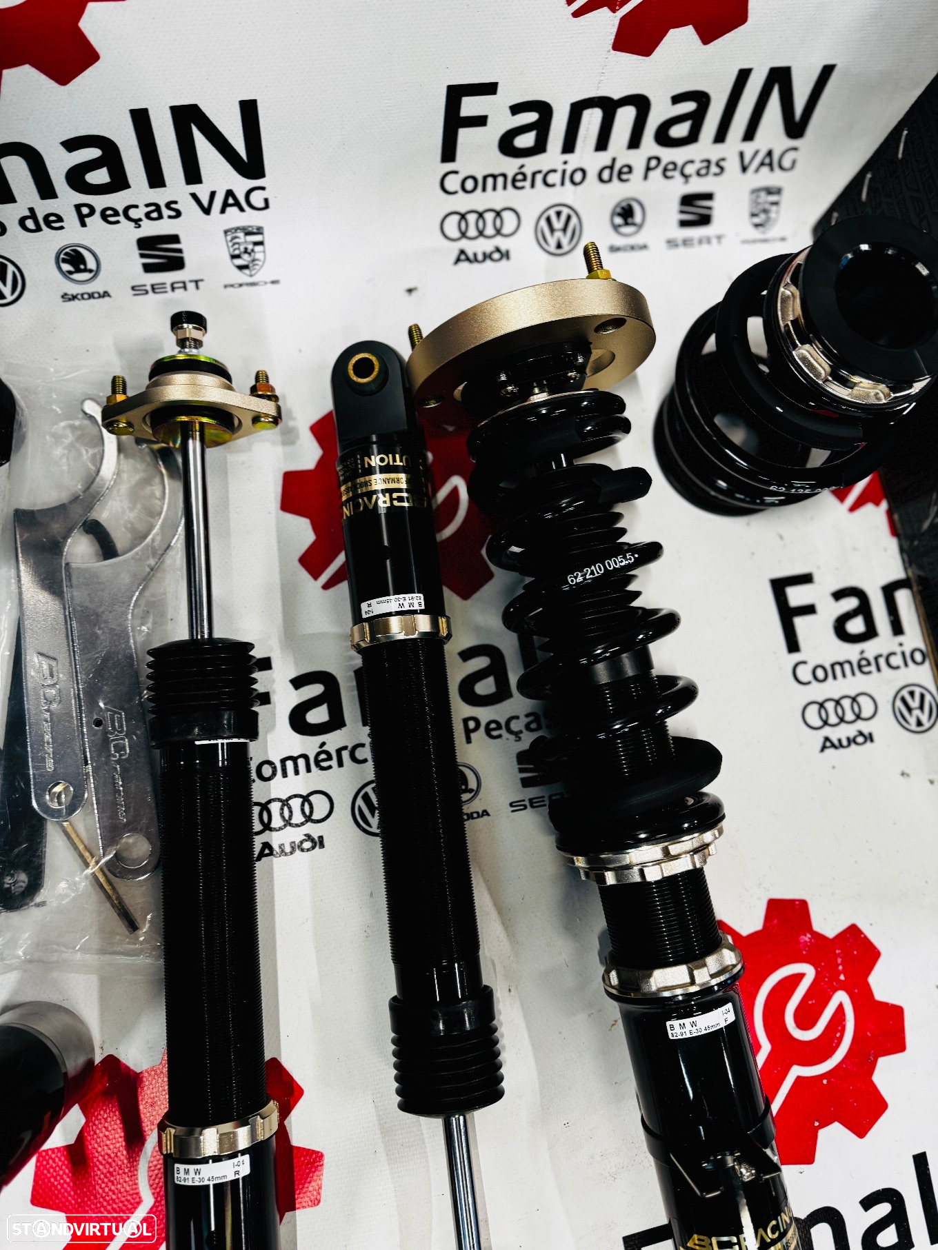 Kit Coilovers BMW E30/E36 BC RACING BR2025 - 9