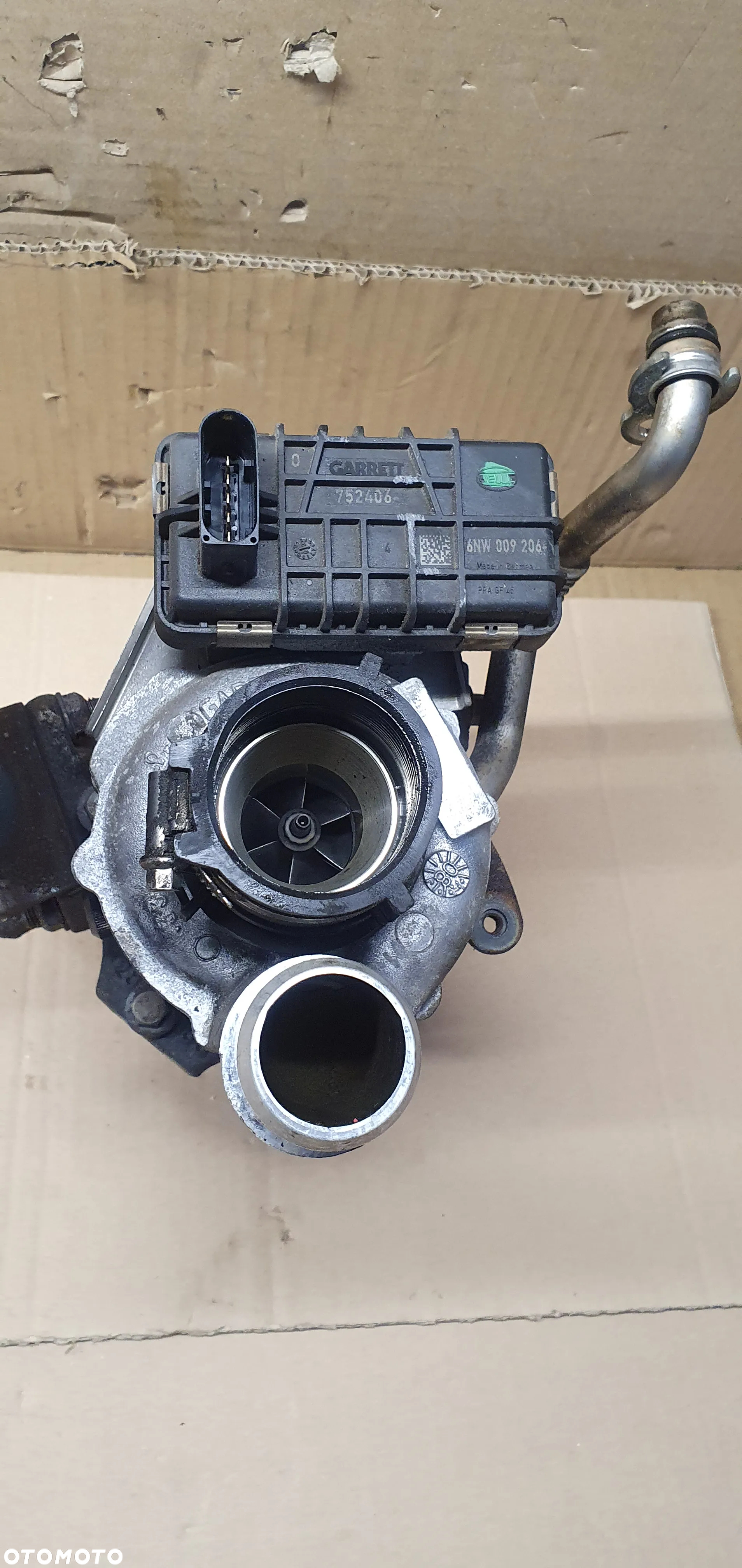 Turbina turbosprężarka turbo nastawnik kolektor Jaguar XF X250 2.7 TDV6 6R8Q-6K682-AD - 6