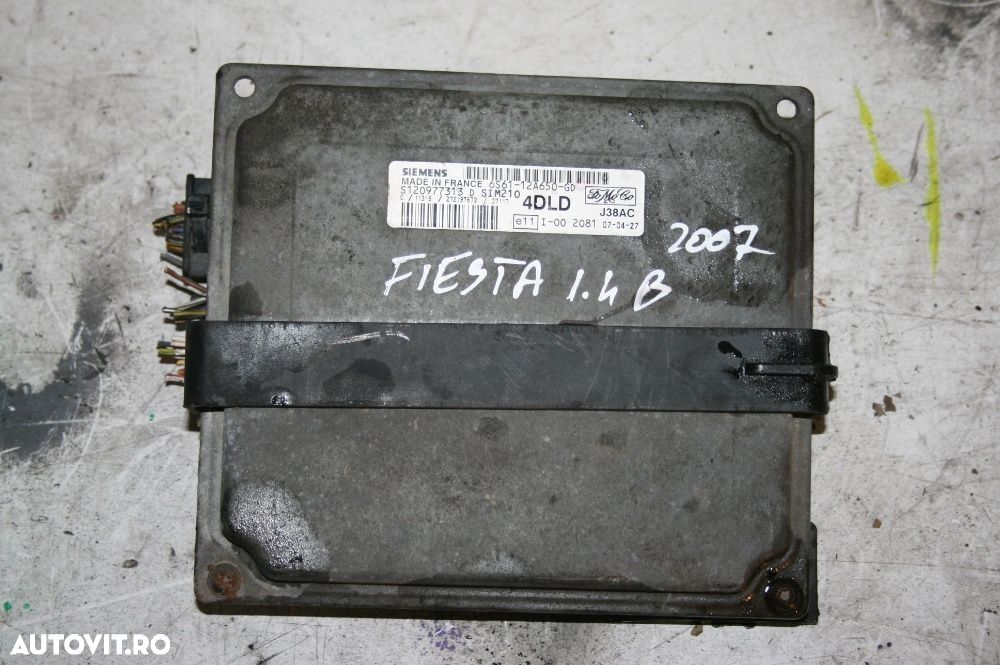 Calculator Motor Ford Fiesta Fusion 1.4 benzina Motor FXJA - 2