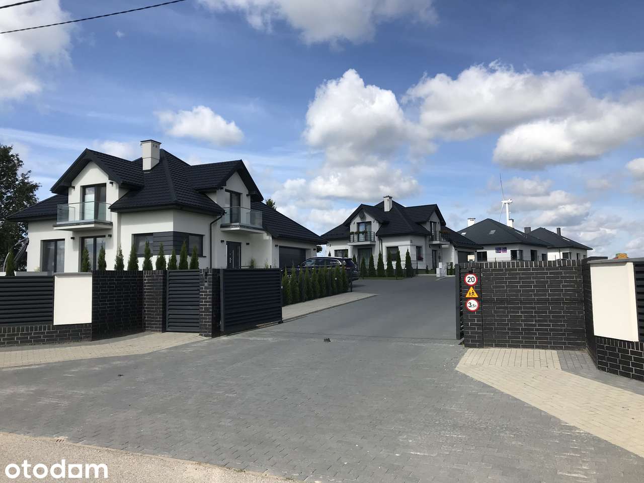 Nowy Dom Osiedle Zamknięte Kraska Łomża, 600 m.kw działki, Dom nr 12 - Pełny obrazek: 2/20
