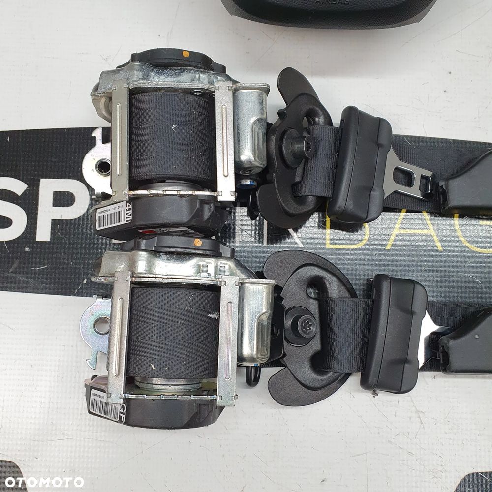 RENAULT TALISMAN DESKA ROZDZIELCZA KONSOLA KOKPIT PULPIT PODUSZKI AIRBAG AIR BAG PASY KIT SET - 6