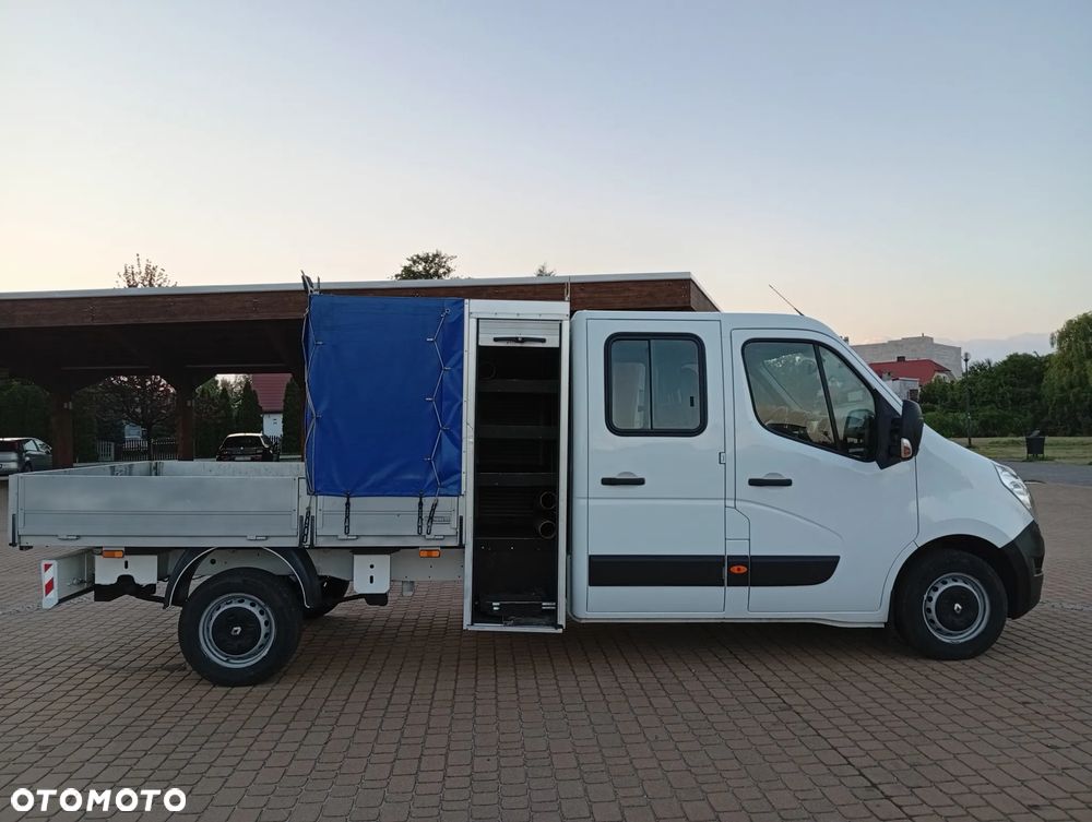 Renault Master !!! DOKA !!! BRYGADÓWKA 7 osobowy KLIMATYZACJA ! DMC 3500 kg ! Sprowadzony Zarejestrowany !!! Nie movano - 22