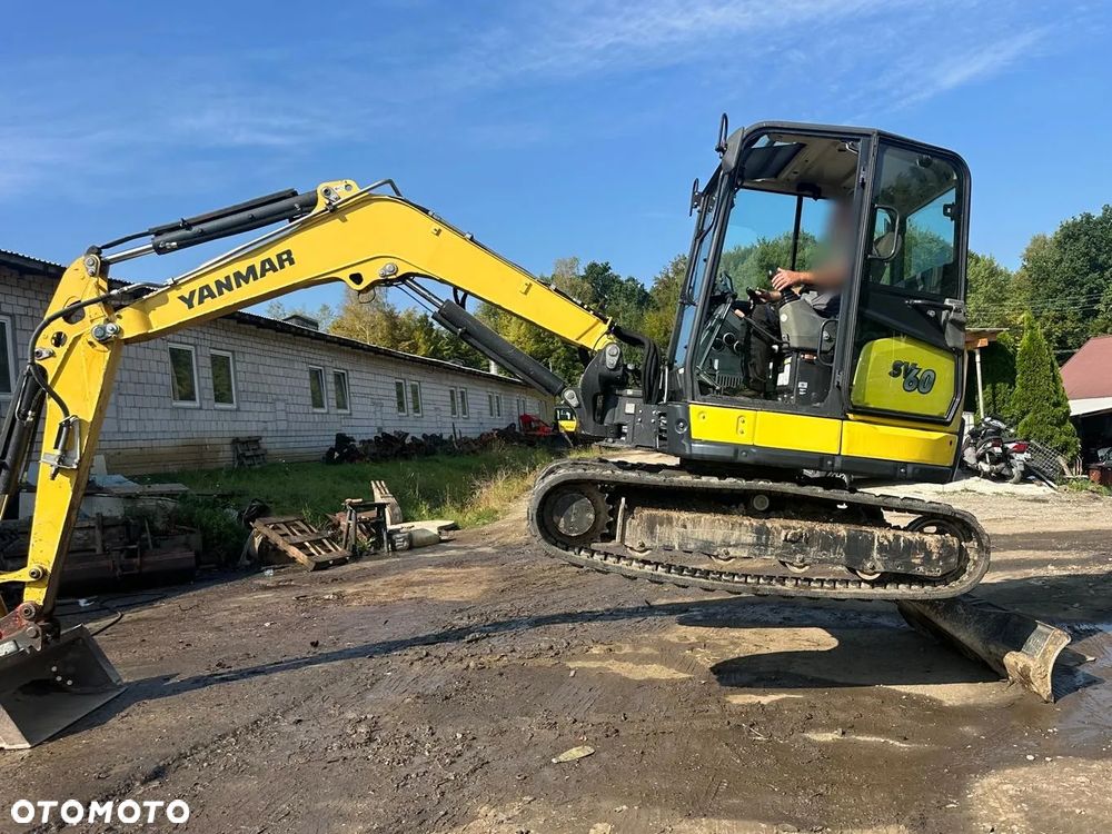 Yanmar Minikoparka Gąsienicowa YANMAR SV60-A SV 60 Waga 5,6 Ton