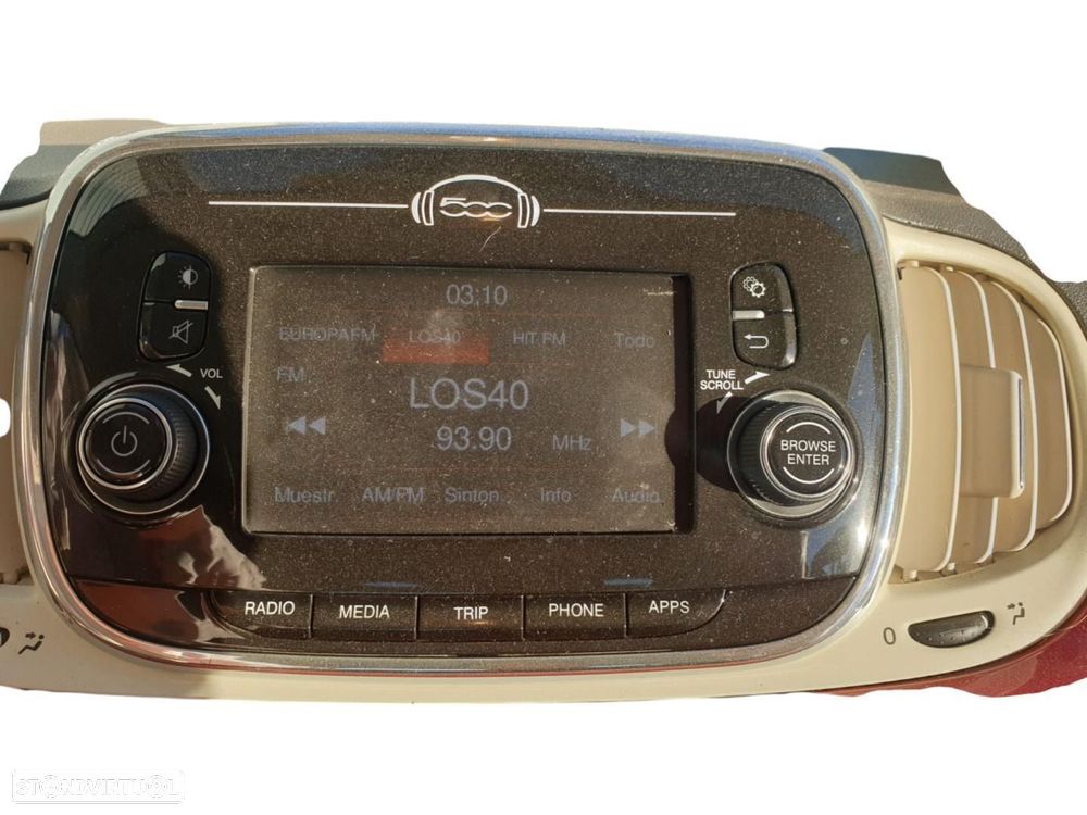 TELA/ECRÃ MULTIFUNÇÕES FIAT 500 150 BERLINA - 2