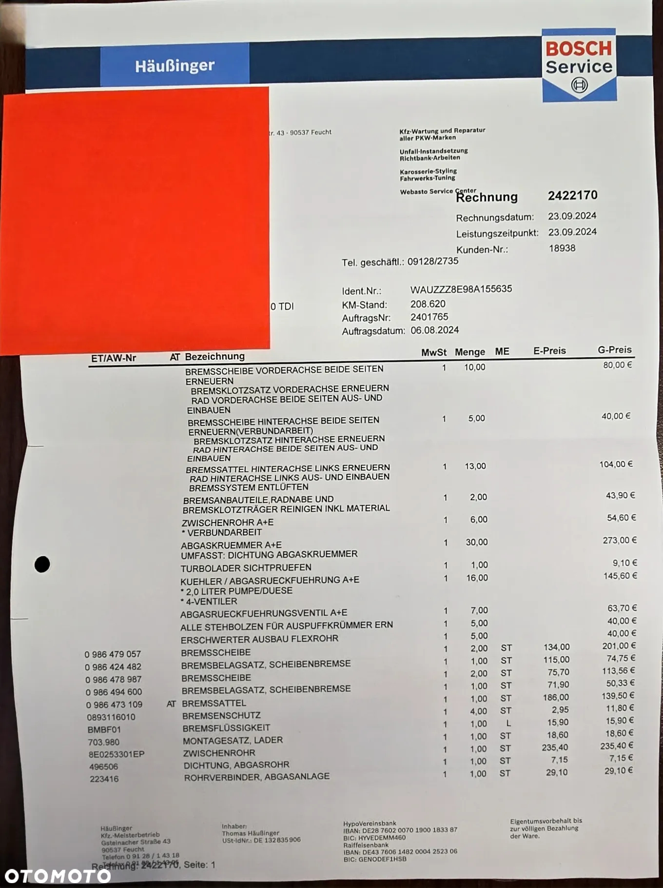 Audi A4 2.0 TDI DPF S line Sportpaket (plus) - 19