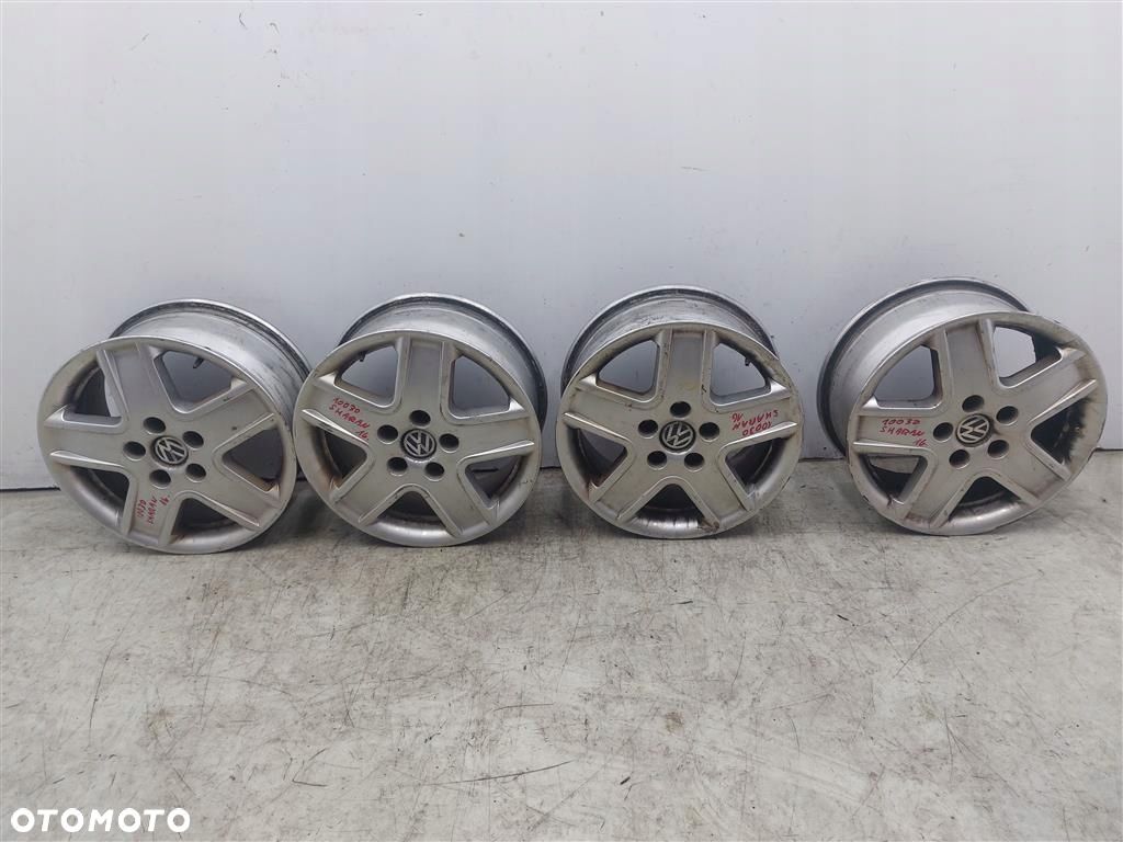 Alufelgi FELGI ALUMINIOWE VW Sharan I FL 7X16 5X110 KPL 4 SZT ORYGINAŁ - 1
