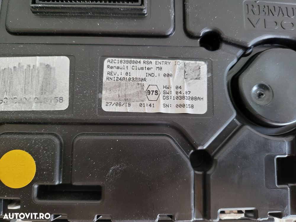 Ceasuri Bord Renault Master 2.3 Dci Euro 6 An 2019-2020-2021-2022 Volan Stanga Dezmembrez Renault Master 3/4 An 2019-2020-2021-2022 2.3 Dci Cod Motor M9T F716 Bi-Turbo - 6