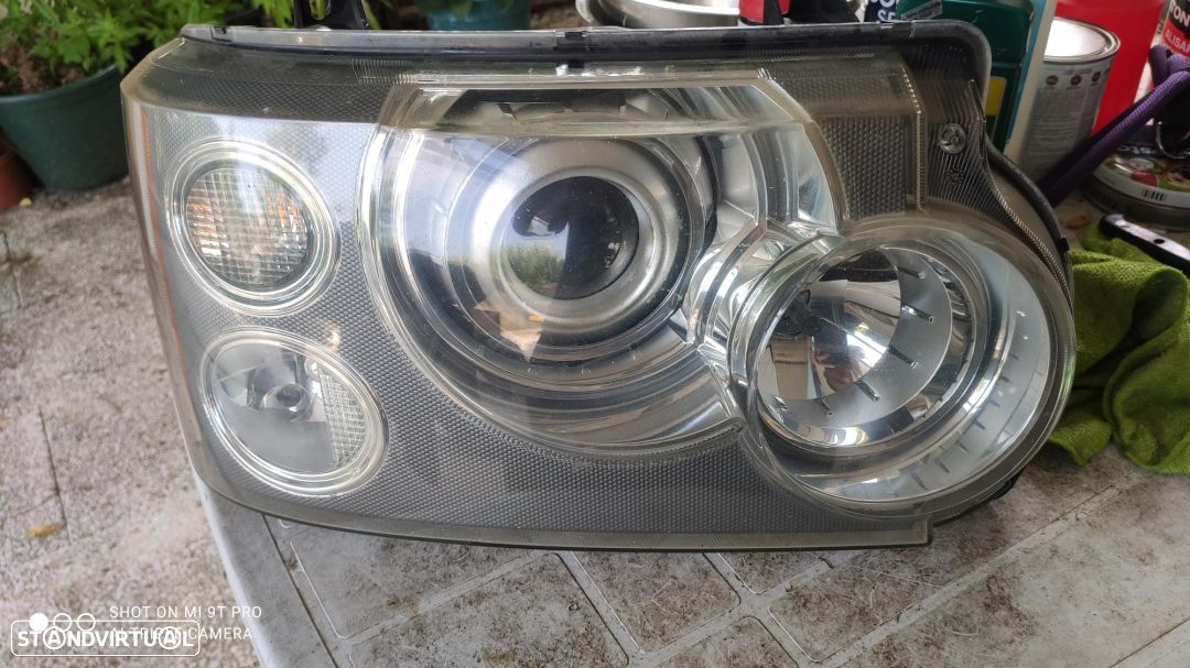 farol direito Xenon Range Rover 2007 - 1