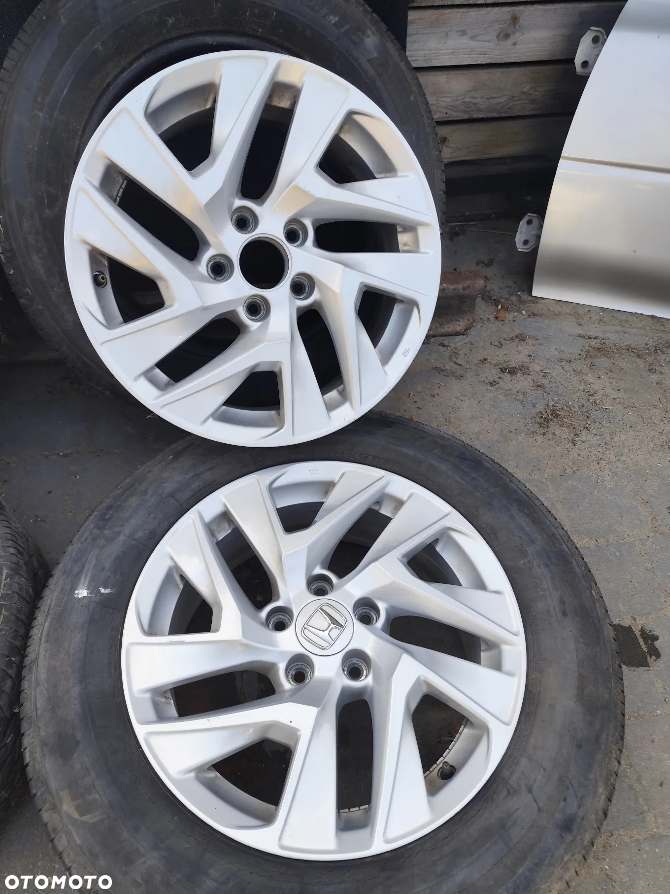 HONDA CR-V IV lift alufelgi felgi komplet 7JX17 ET45 5X114.3 - 3
