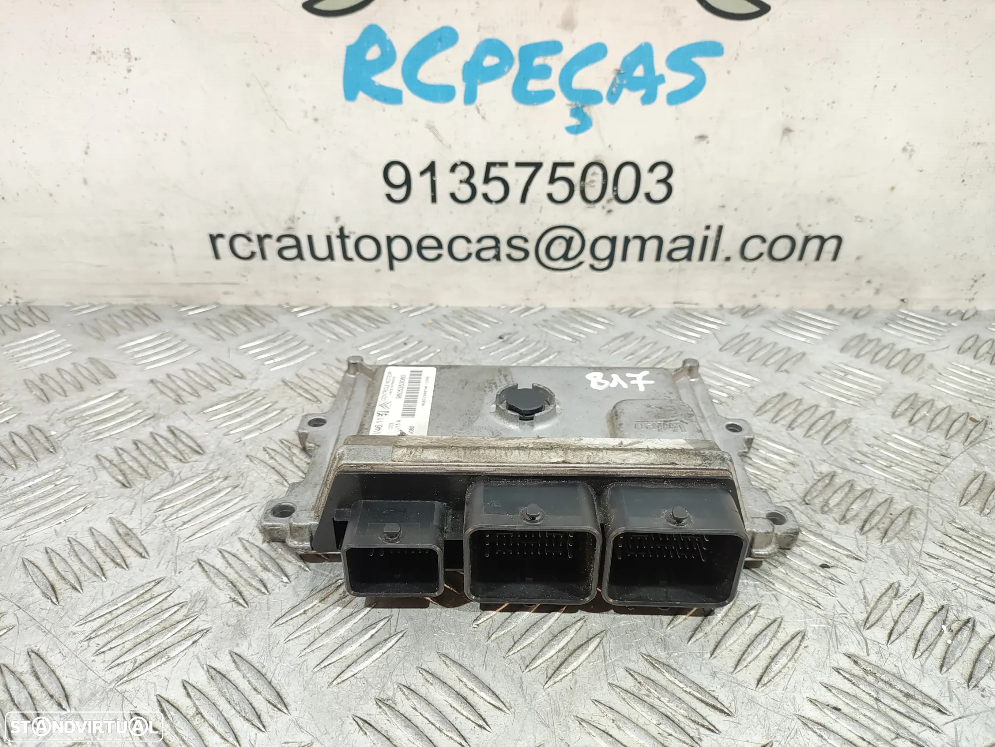 Centralina Motor PSA Peugeot Citroen 1.2 VTI 82cv HM01 10B206 - 2