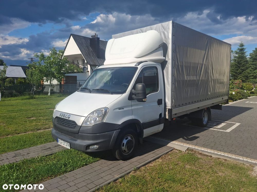 Iveco Daily 35C15 3.0 150 KM 234 000 km, Plandeka 4.80m Drzwi aluminiowe klimatyzacja, krajowy, ma - 1