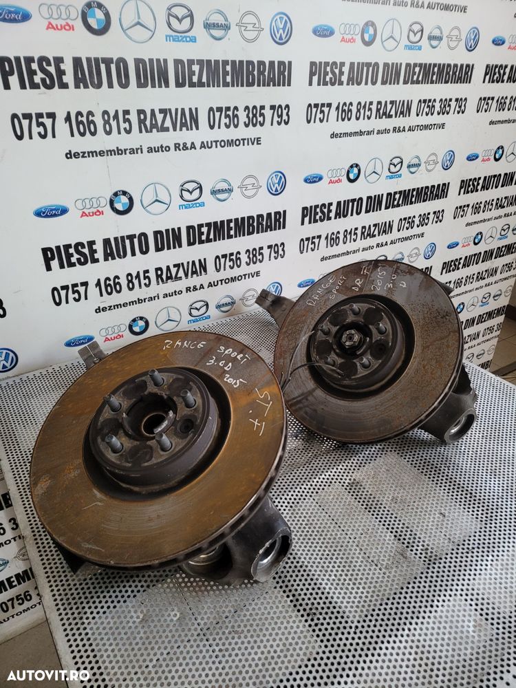Fuzete Fuzeta Stanga Dreapta Fata Cu Rulment Land Rover Range Rover Sport L494 Discovery Vogue 3.0 Diesel Automat Motor 306DT 22.000 Km An 2014-2015-2016-2017-2018 - 1
