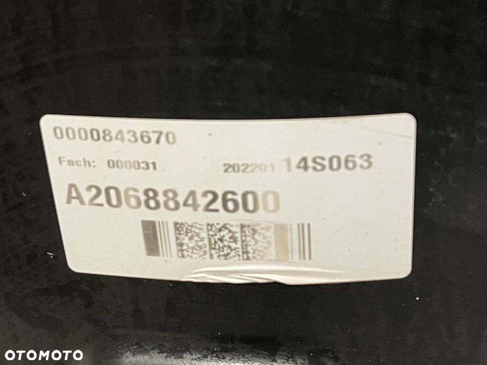 ORYGINALNE PRAWE PRZEDNIE NADKOLE  1.CZ MERCEDES C KLASA W206 A206 A2068842600 - 5