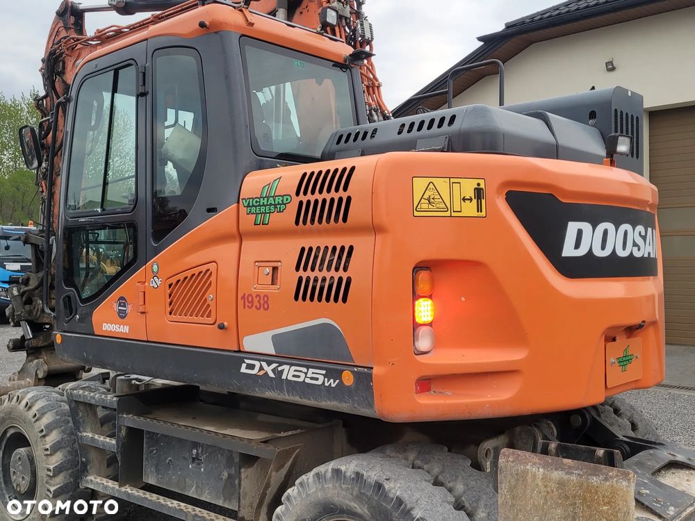 Doosan DX-165W / ROTOTILT / 3 łyżki / - 8