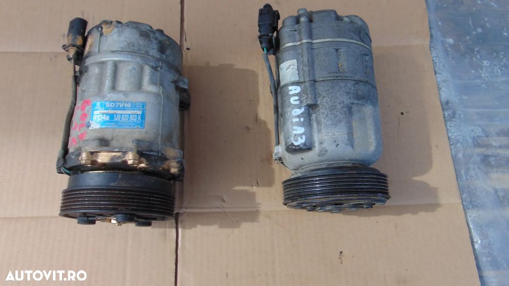 Compresor clima VW Golf 4/Audi A3/VW Bora 1.9 diesel an 2002-2006 cod 1J0820803k - 7
