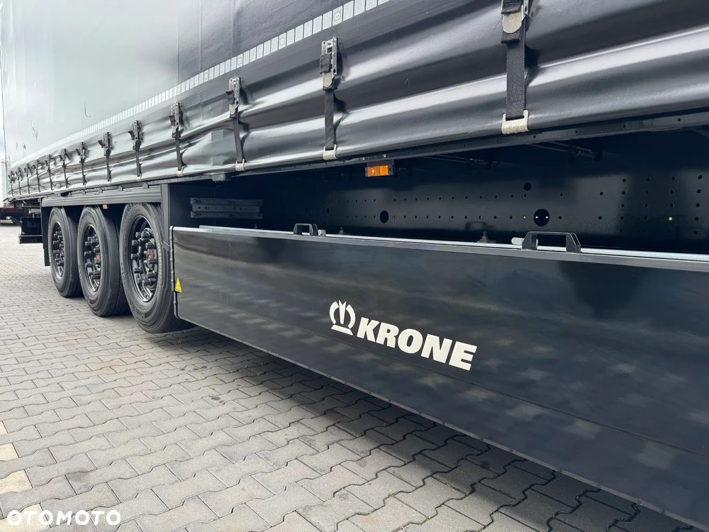Krone NACZEA FIRANKA STANDARD, XL, SAF, OŚ PODNOSZNA, KOSZ PALETOWY, 2024 R. KRAJOWA, JAK NOWA - 19