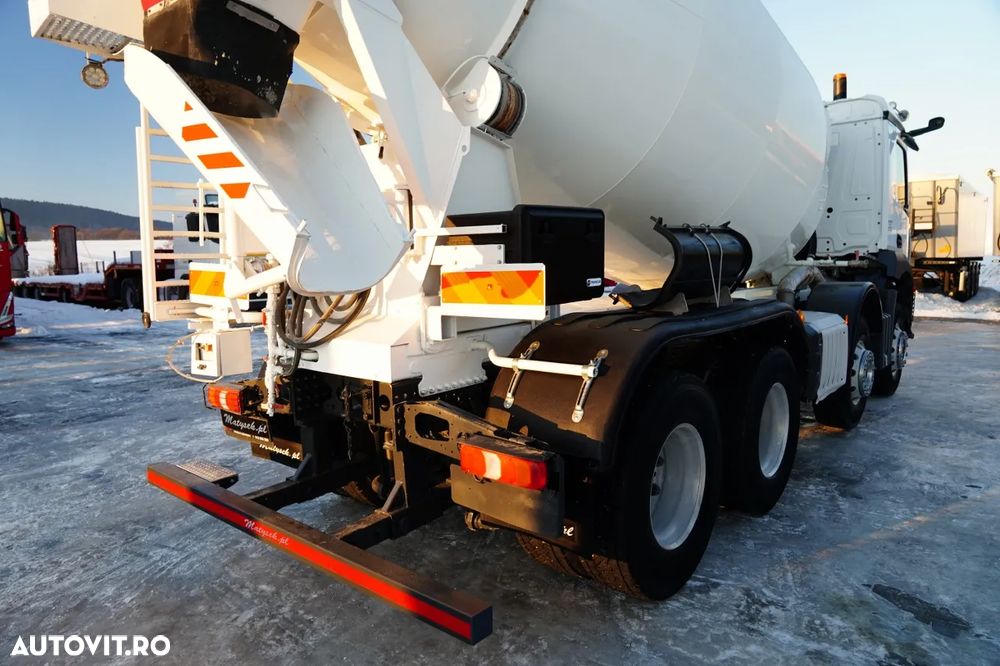 Mercedes-Benz AROCS 3240 / 9M3 BETONIERĂ / 8x4 / BETONIERĂ / AUTOMATĂ / CAMERĂ / JANTE DIN ALIAJ / - 15