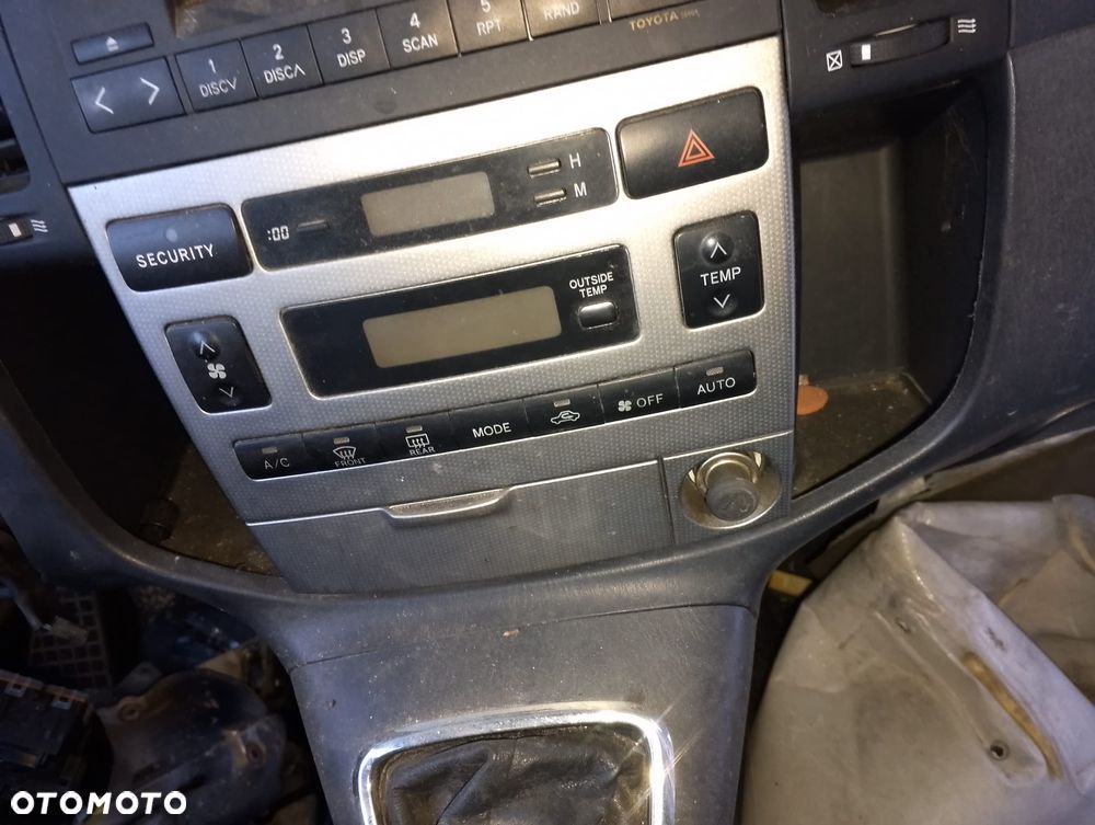 PANEL NAWIEWU KLIMATYZACJI TOYOTA COROLLA VERSO I , E12 88650-13030 / 5590412010 / 55930-13030 GWARANCJA!!! - 1