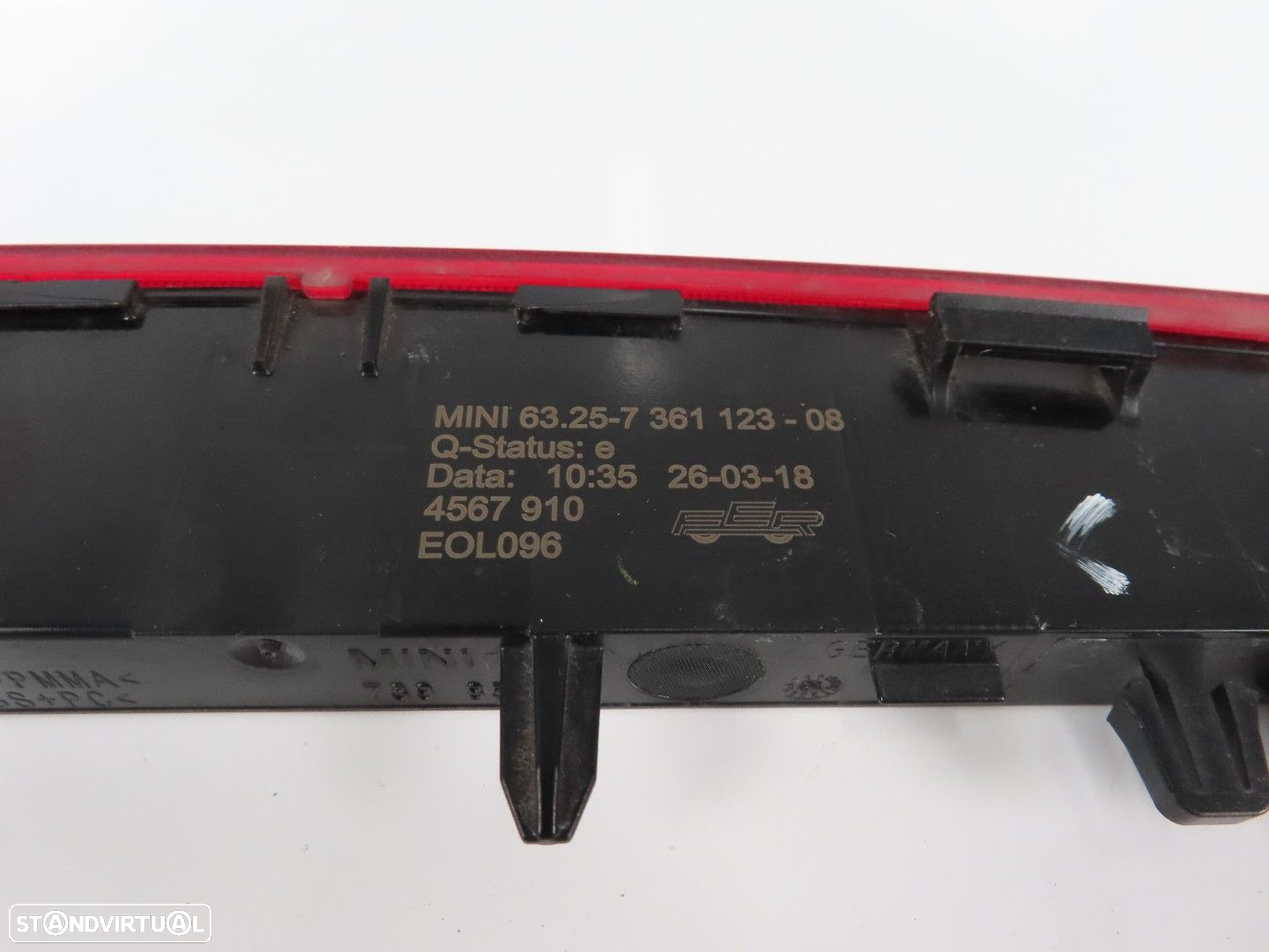 Terceira luz stop Seminovo/ Original MINI MINI COUNTRYMAN (F60) 63257398538 - 4