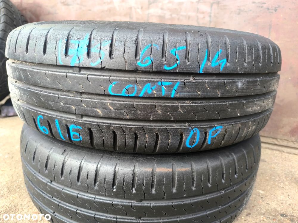 175/65R14 86T Opony Letnie Lato CONTINENTAL ContiEcoContact 5 6mm Legnica ALU-RAD 175/65 - 2