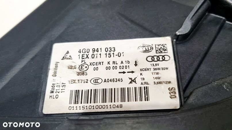 Reflektor lewy prawy full led Audi A6 C7 komplet europa - 8