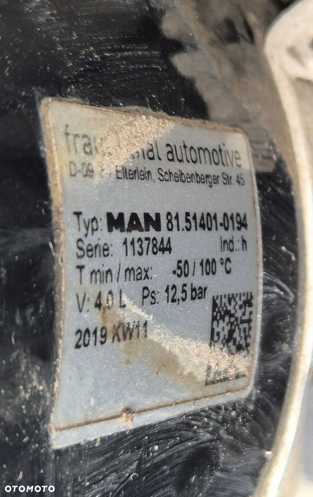 Zbiornik powietrza 4L MAN TGX - 3