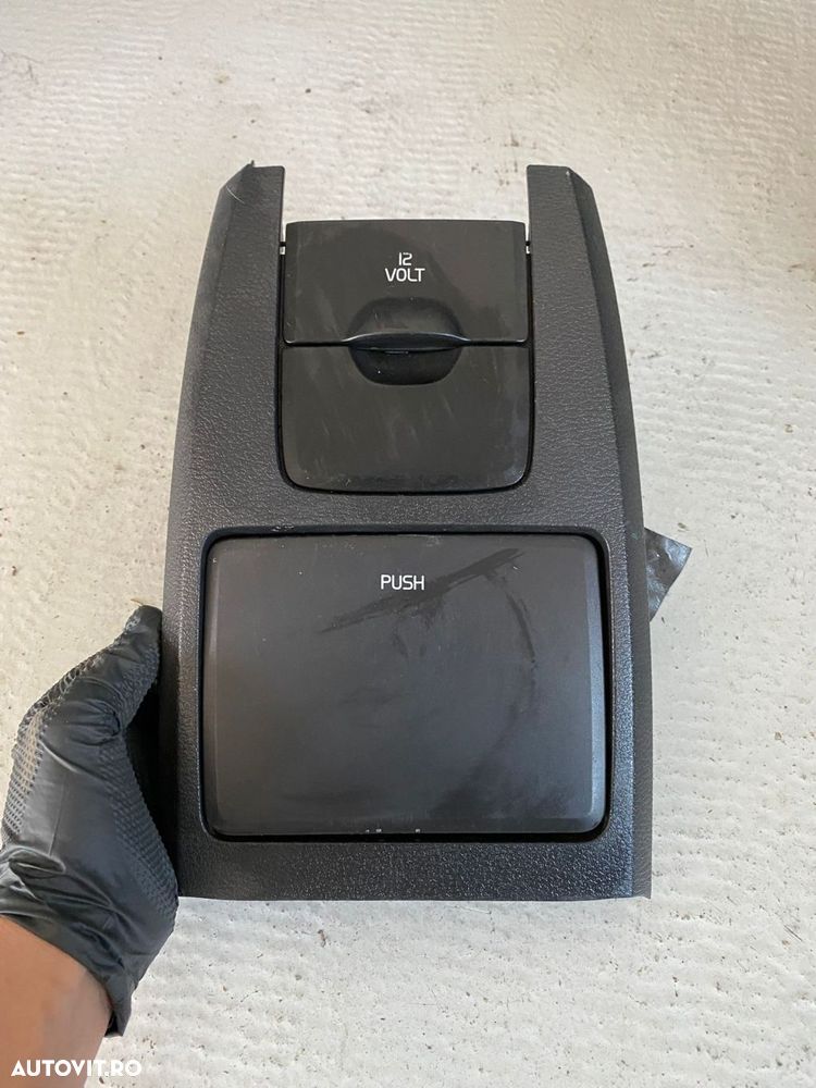 Ornament consola centrala scrumiera LHD VOLVO S60R V70 2006-2009 1288574 30643800 - 1