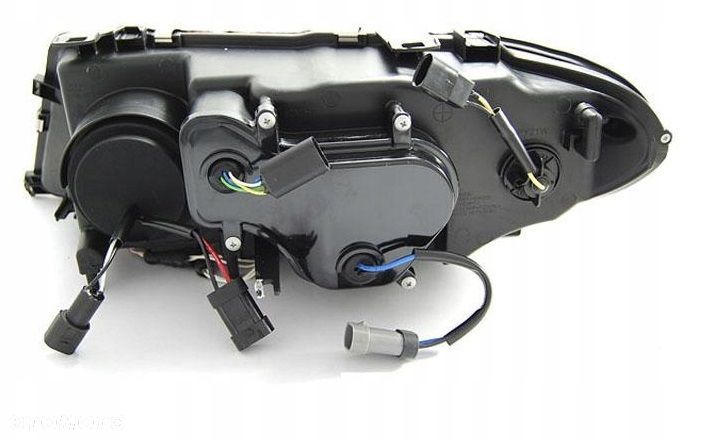 reflektory lampy diody soczewka clear black bmw 3 e46 lift coupe 2003-2006 - 5