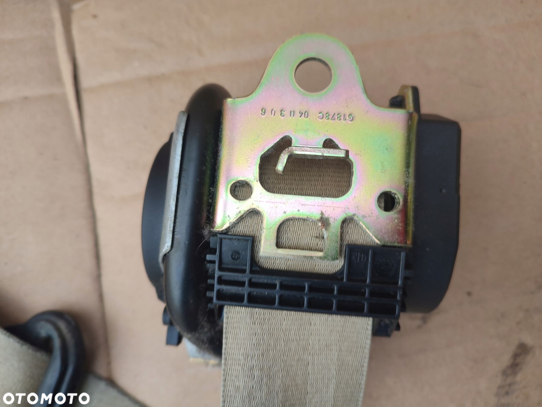 Pas bezpieczeństwa lewy przód kierowcy AUDI A8 D3 EUROPA 4E1857705 - 4