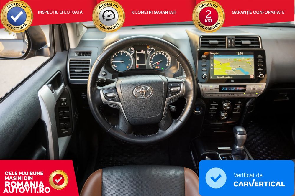 Toyota Land Cruiser 2.8l D-4D 204 CP A/T 7 locuri Luxury AVS Brown - 26