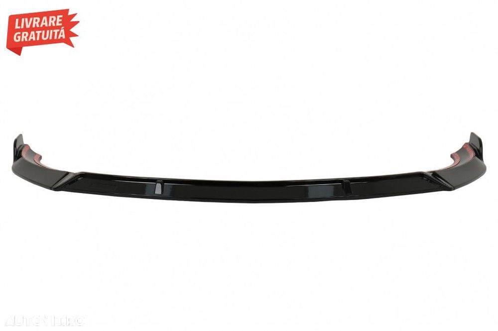 Prelungire Bara Fata Mercedes CLA45 C117 X117 (2013-2016) Negru Lucios - 3