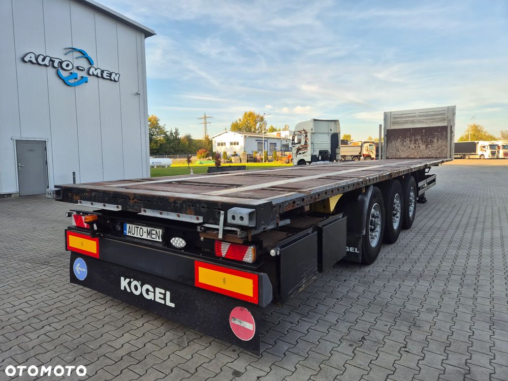 Kögel SN 24 PLATFORMA DO STALI